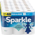 Sparkle Pick-A-Size Paper Towels Double Rolls 24-Pack for $18 via Sub & Save + free shipping w/ Prime