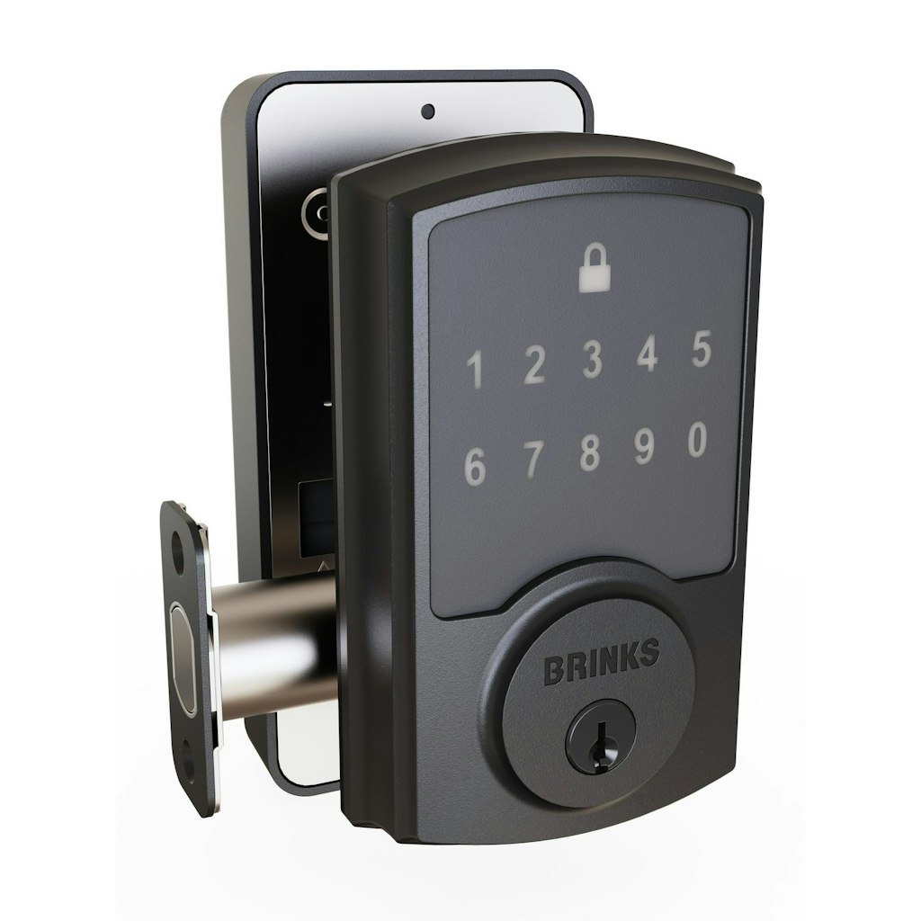 Brinks Electronic Touchpad Deadbolt : $29
