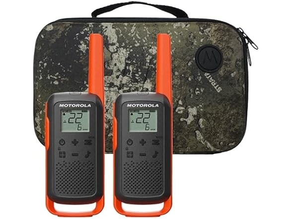 Motorola Walkie Talkie Radio Packs at Woot: from $17