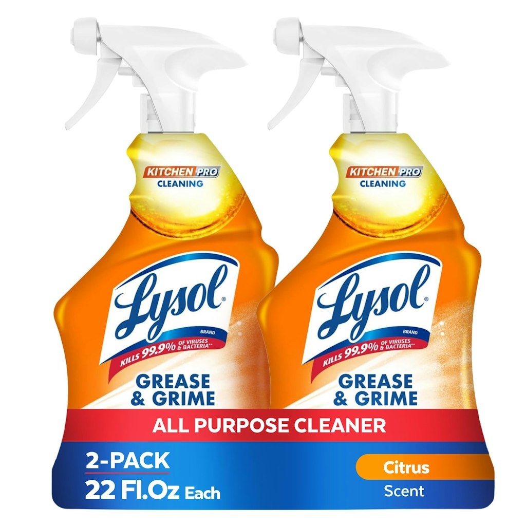 Lysol Pro Kitchen Spray Cleaner & Degreaser 22-oz. 2-Pack: $5.64 via Sub. & Save