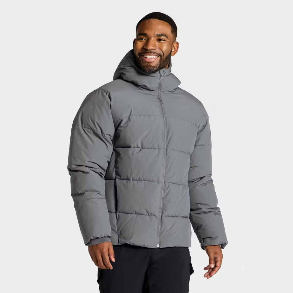 Men's Heavy Puffer Jacket (M only): $16