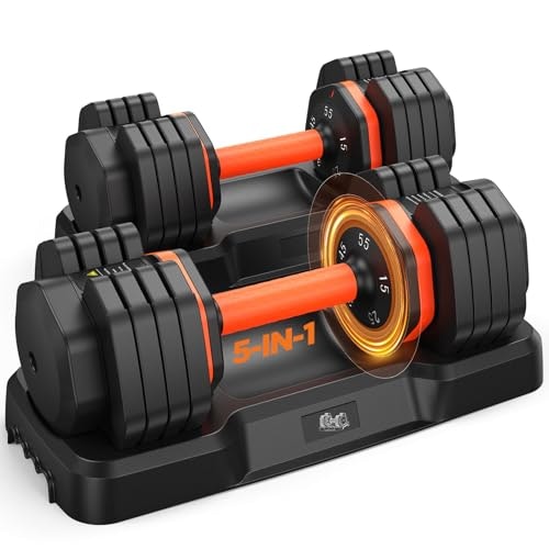 LifeOG 110-lb. Adjustable Dumbbell Set 2-Pack : $189 