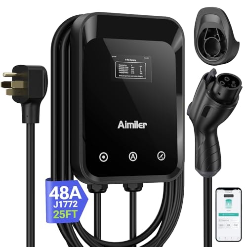 Aimiler Level 2 48A WiFi EV Charger: $129.99