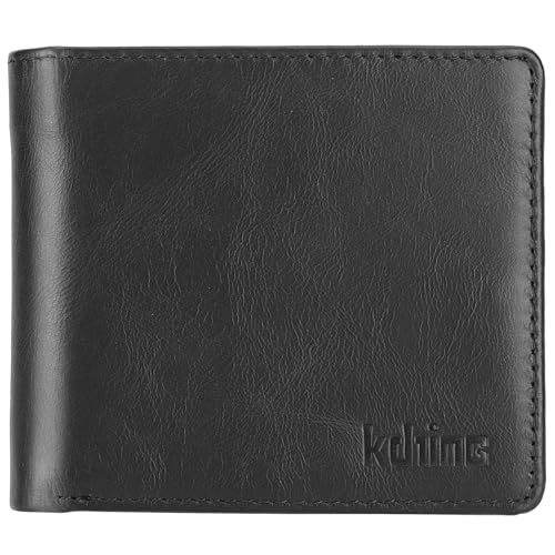 KDHing Men's Leather Bifold Wallet: 40% off KDHing Men's Leather Bifold Wallet: 40% off