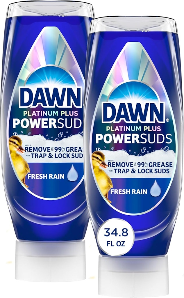 Dawn Platinum Plus PowerSuds 17.4-oz. EZ-Squeeze Dish Soap 2-Pack: $7.49 w/ Subscribe & Save