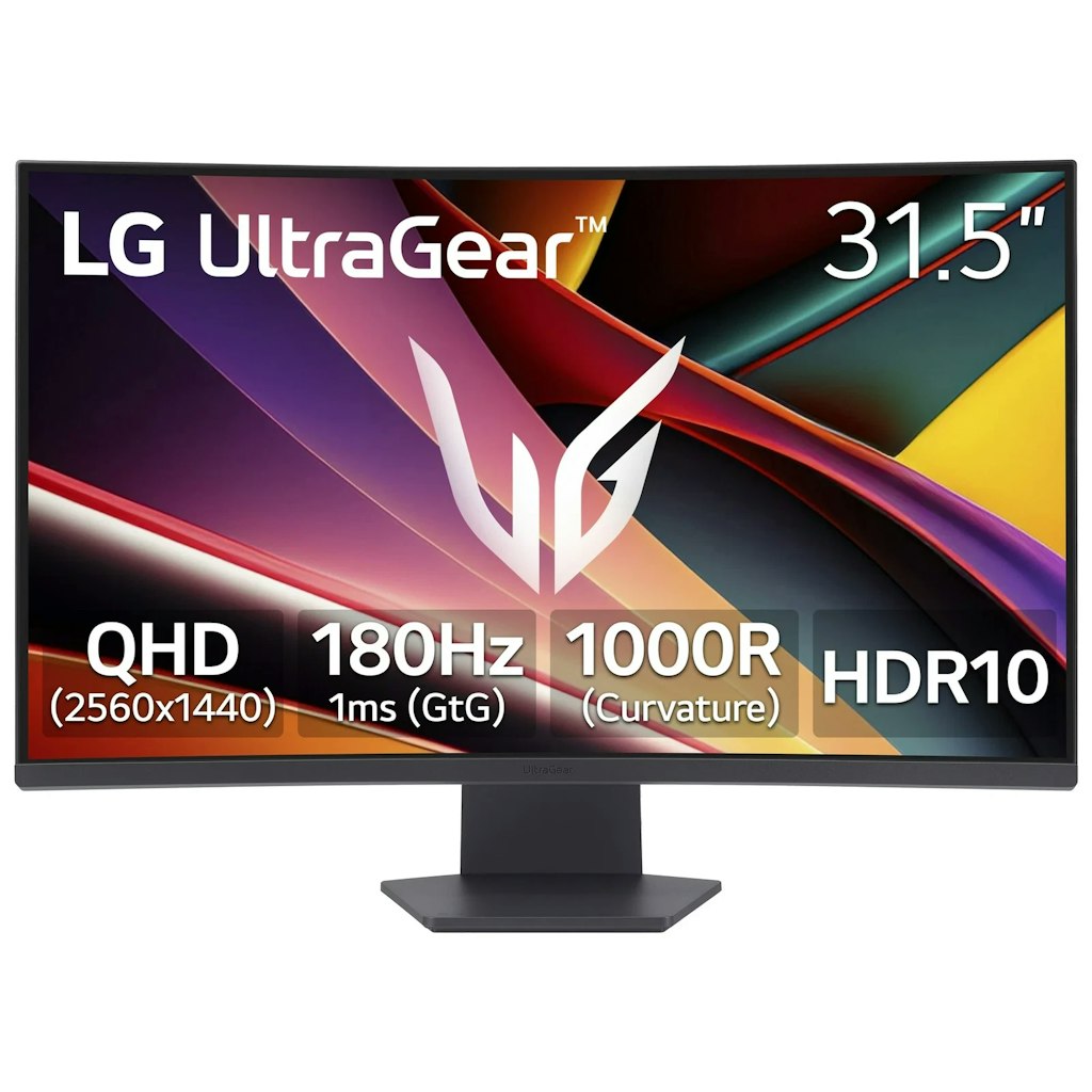 Open-Box LG 32" 1440p HDR 180Hz FreeSync Curved Gaming Monitor: $146