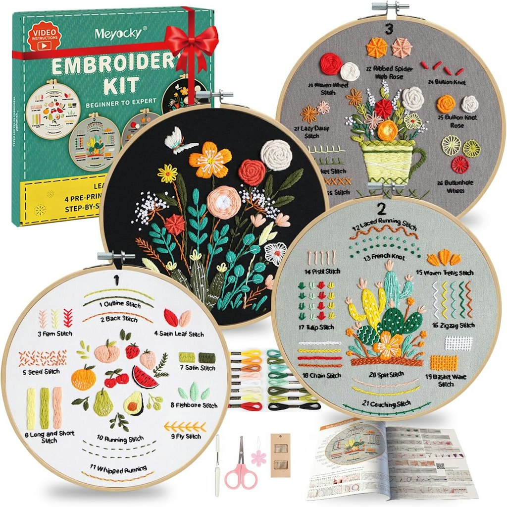 Meyocky Embroidery Kit: $15