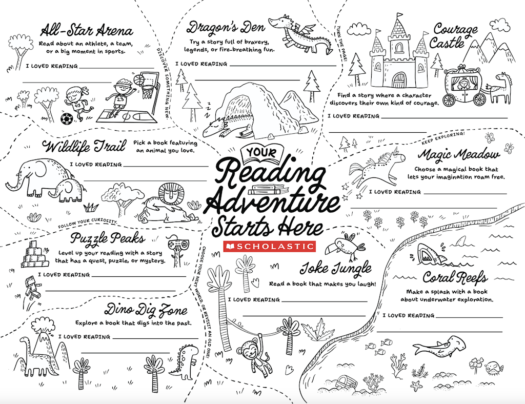 Scholastic Summer Reading Poster: Free