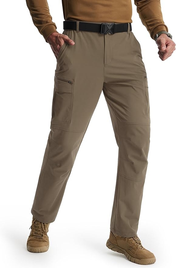Libin Men's Quick Dry Lightweight Stretch Cargo Pants: $16.99