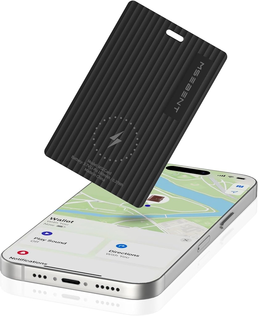 Msebent Slim Wallet Tracker Card: $8.49