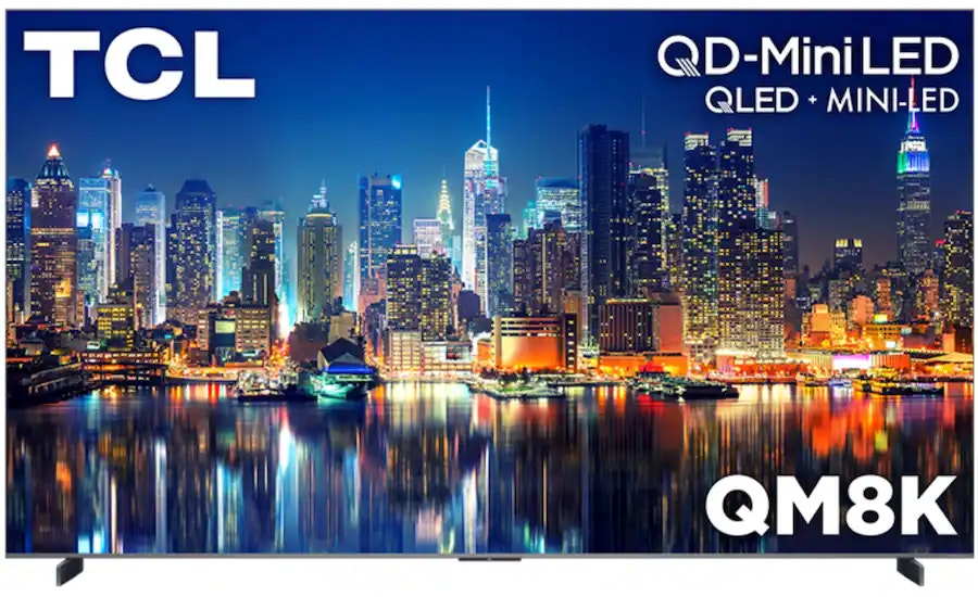 TCL QM8K Series 98QM8K 98" 4K HDR QD-Mini LED UHD Smart TV: $3,000