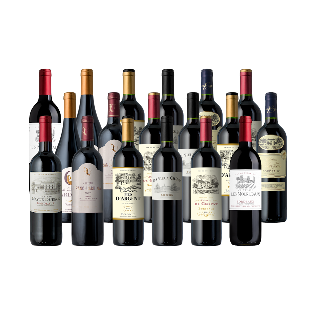 Splash Wines Bodacious Bordeaux 18-Pack: $140