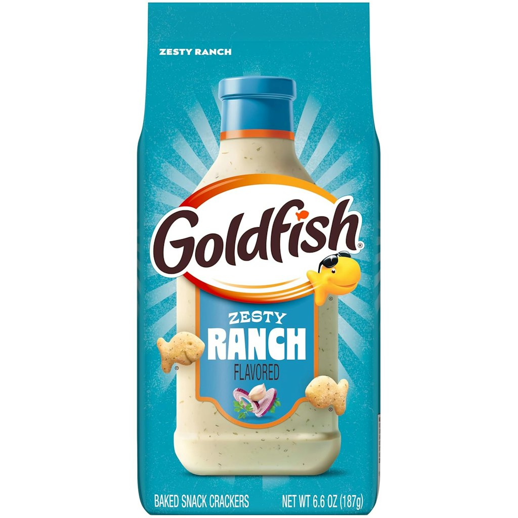  Goldfish Zesty Ranch Flavored Crackers 6.6-oz. Bag : $1.80 via Sub & Save