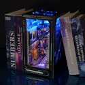 DIY Miniature Cyberpunk Bookend Kit for $9 + free shipping