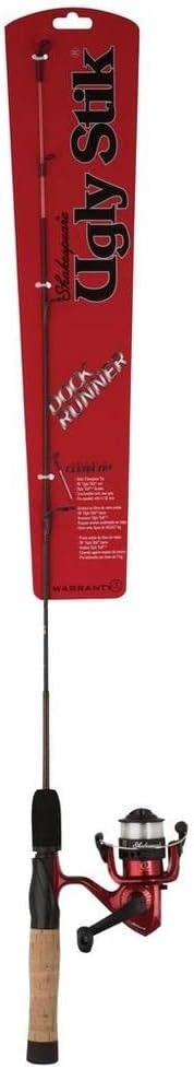  Ugly Stik Dock Runner Spinning Reel and Fishing Rod Combo : $18