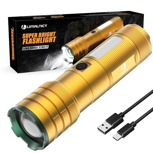 Limalnicy Rechargeable Flashlights High Lumens: $6.59