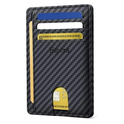 Espera Slim Front Pocket RFID Wallet for $4 + free shipping w/ Prime