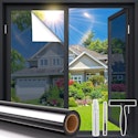 Coavas 17.5" x 78.7" One Way Mirror Window Privacy Film for $5 + free shipping w/ Prime