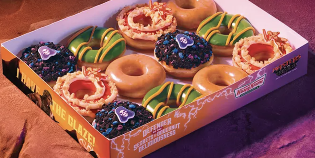 Krispy Kreme Masters of the Universe Doughnut : Free when you buy another doughnut