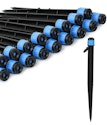 Adjustable 360-Degree Drip Irrigation Emitters 50-Pack + free shipping w/ Prime