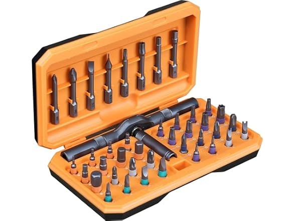 42-Piece Ratchet Torque Screwdriver Kit: $15