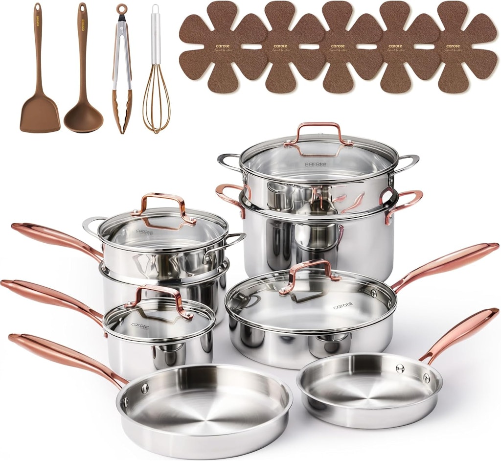 Carote Cookware Deals at Amazon : Up to 80% off 