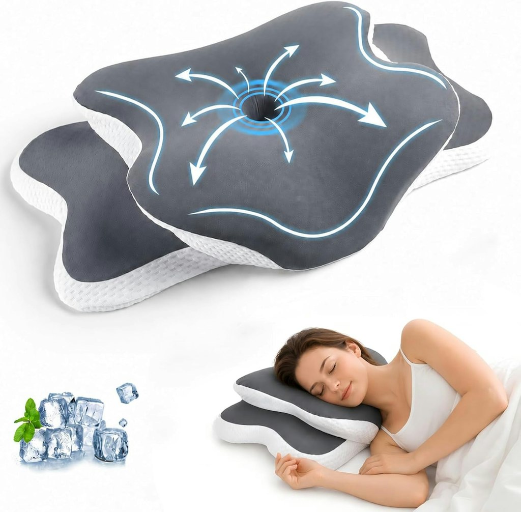 CloudNook Cervical Neck Pillow: $39.99