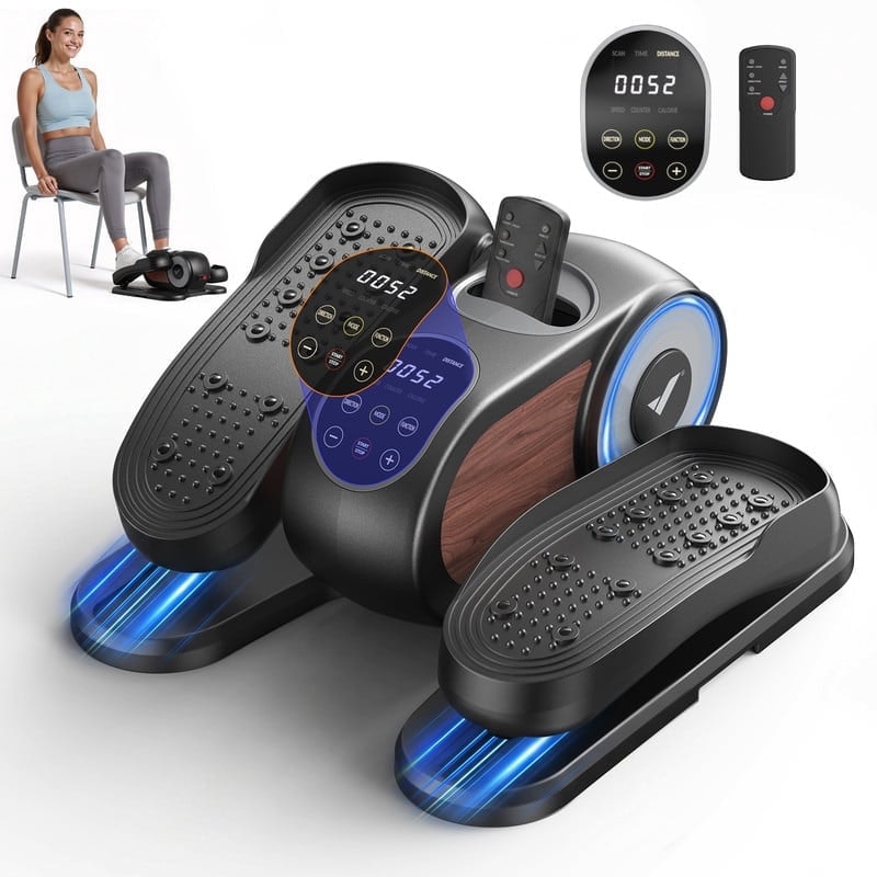 Merach Under Desk Elliptical Machine: $73.99