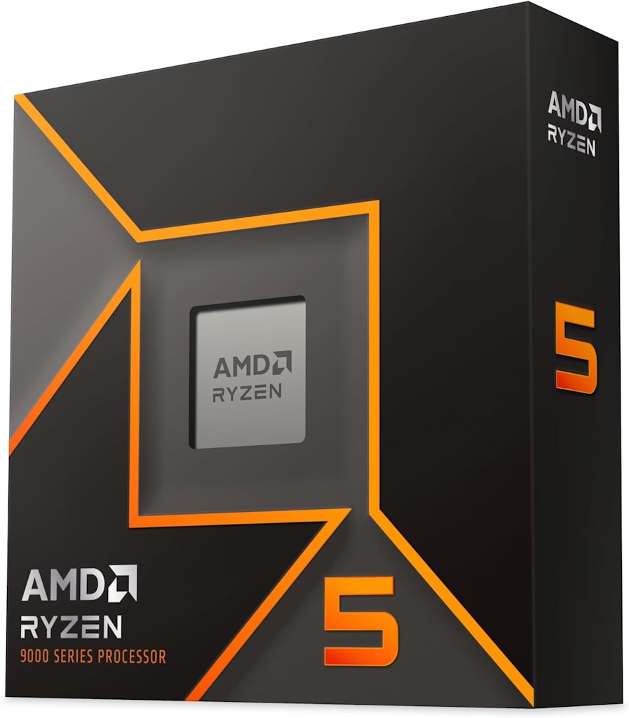 AMD Ryzen 5 9600X 6-Core 12-Thread Unlocked Desktop Processor : $178