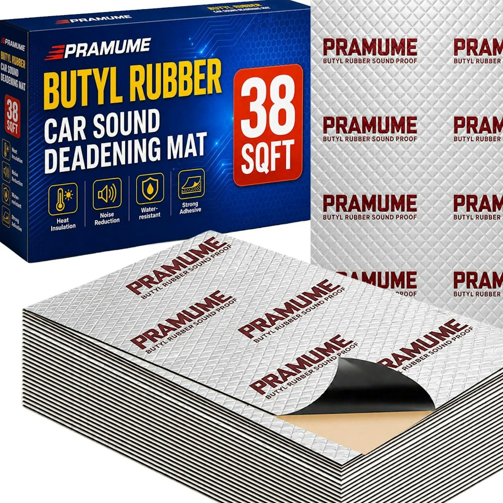 38-sq. ft. Car Sound Deadening Mat: $50