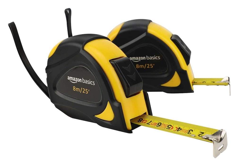Amazon Basics Self-Locking 25-Foot Tape Measure 2-Pack: $11 Amazon Basics Self-Locking 25-Foot Tape Measure 2-Pack: $11