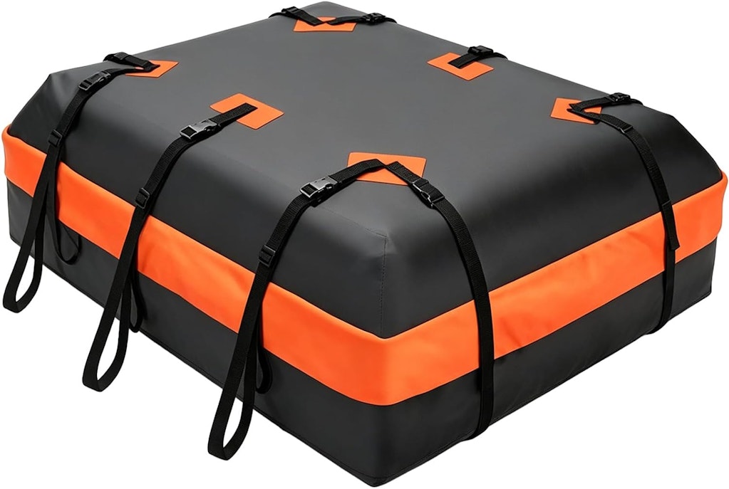 Dumos 20-Cu. ft. Car Rooftop Cargo Carrier: $45