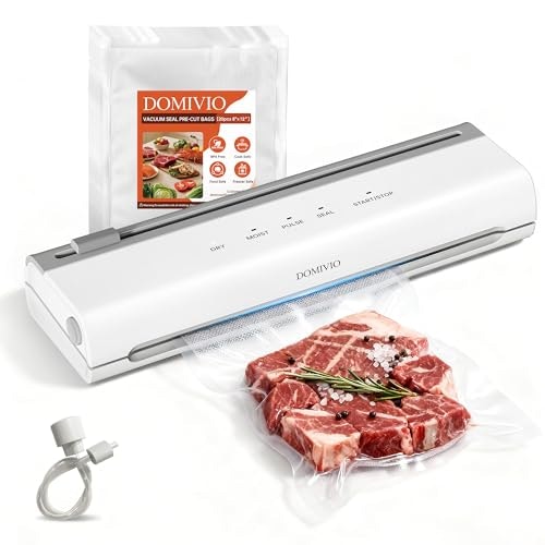 Domivio VS2093 Vacuum Sealer Machine with Cutter 20-Bag Pack: $11.19