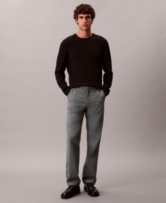 Calvin Klein Men's Straight-Fit Chino Pants: $40