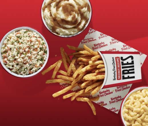 KFC Large Side: $1 w/ $10 purchase
