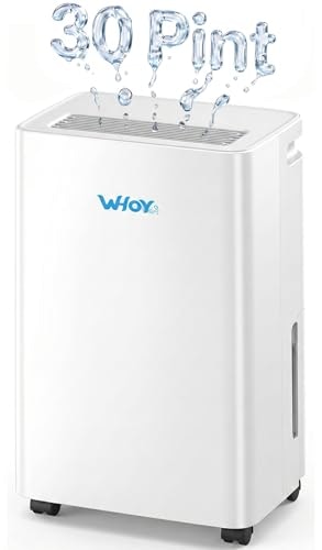 Whoy 30-Pint Smart Dehumidifier with WiFi App: $94.99 Whoy 30-Pint Smart Dehumidifier with WiFi App: $94.99