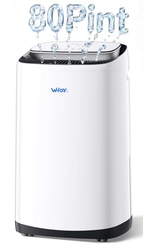 Whoy 80-Pint Smart Dehumidifier with WiFi App: $152.74 Whoy 80-Pint Smart Dehumidifier with WiFi App: $152.74