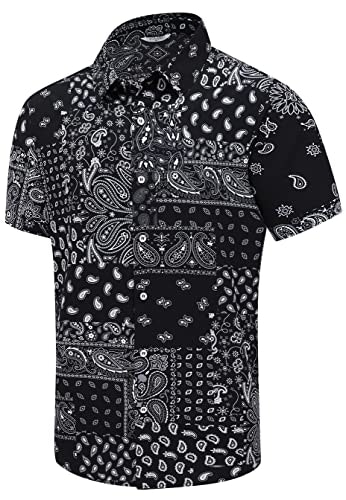 SheLucki Men's Hawaiian Shirt : $7.99