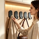 Adhesive Stainless Steel Waterproof Wall Hook 5-Pack + free shipping w/ $25