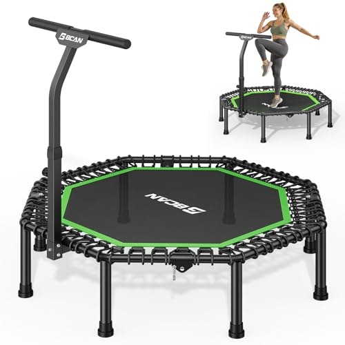 Bcan 51" Octagonal Rebounder Trampoline with Adjustable Handle: $161.99