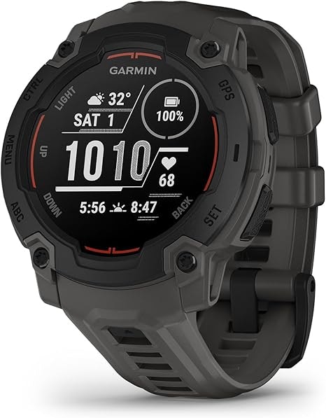 Garmin Instinct E 45mm Rugged GPS Smartwatch: $200