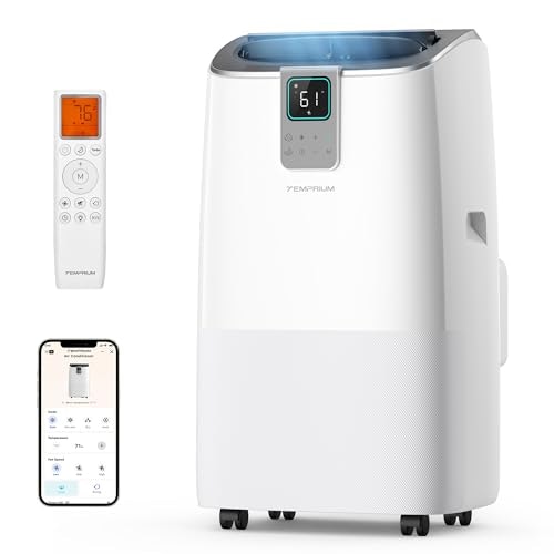 Temprium 12,000 BTU Smart Portable Air Conditioner: $323.99