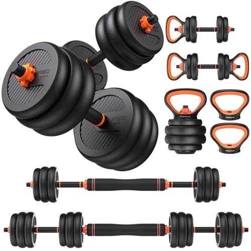 45-lb. Adjustable Dumbbell Set with Connector: $59 w/ Prime