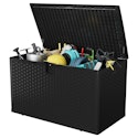 GarveeLife 120-Gallon Resin Deck Box + free shipping