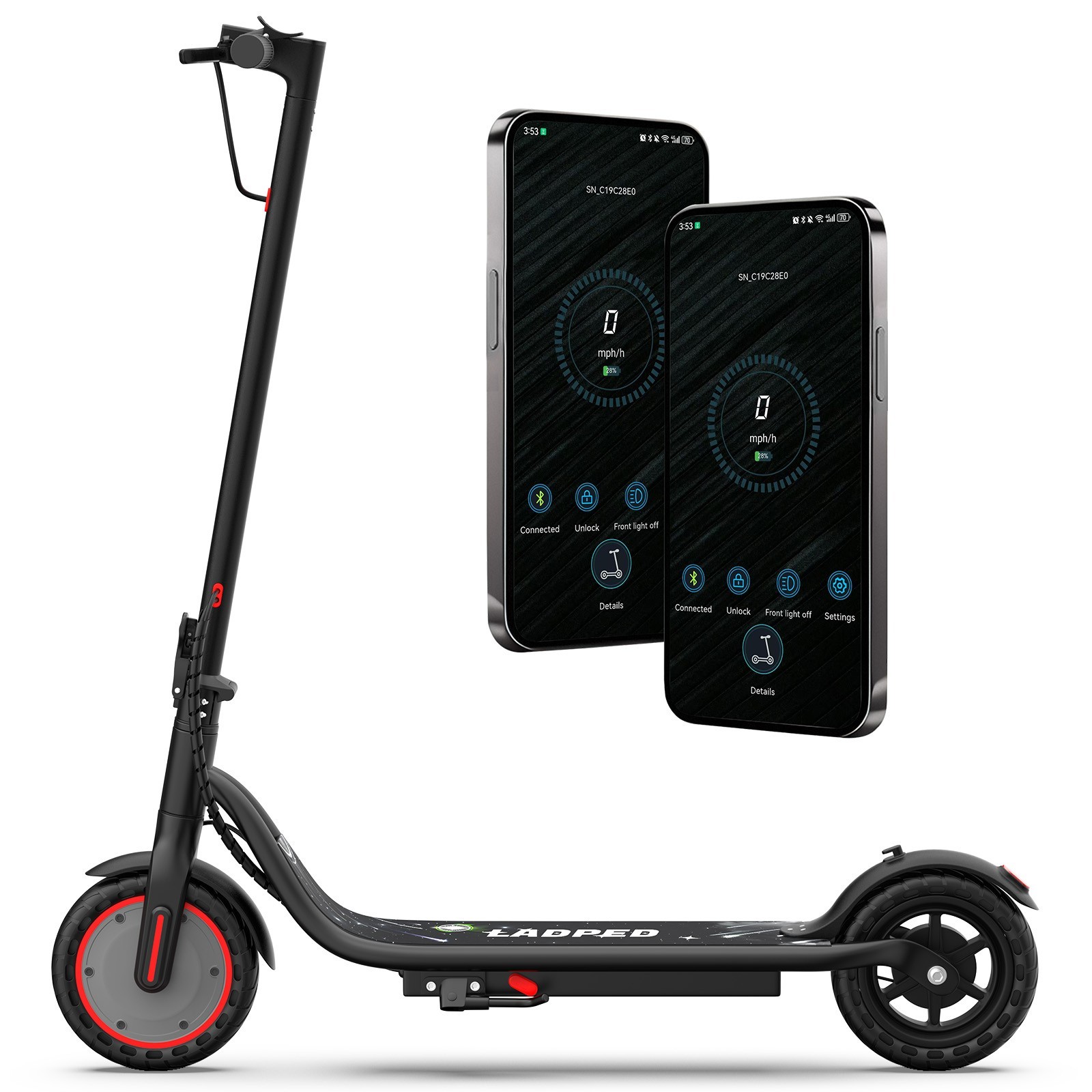 Ladped LP30 350W Foldable Electric Scooter