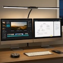 Coliware Double Head LED Desk Lamp w/ Clamp & Gooseneck + free shipping w/ $35