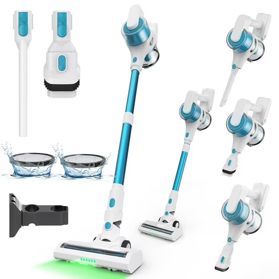 Moosoo 6-in-1 Cordless Stick Vacuum Cleaner: $69.99