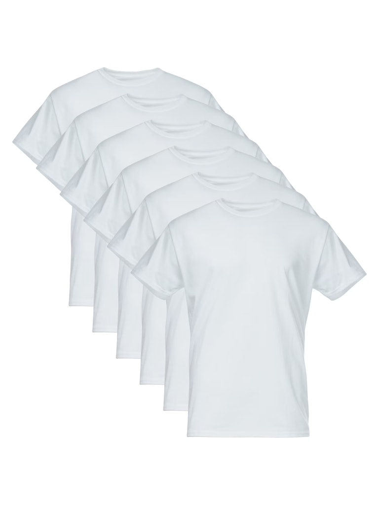 Gildan Men's Softstyle Crew Neck T-Shirts 6-Pack: $12.59 Gildan Men's Softstyle Crew Neck T-Shirts 6-Pack: $12.59