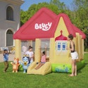Bluey's Kids Inflatable Mega Bouncy House w/ Slide + free shipping w/ Plus