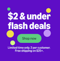Amazon Haul $2 Flash Deals + free shipping w/ $25